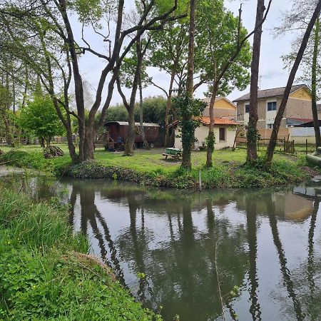 Saint-Sulpice-de-Faleyrens Roulotte D'Aquitaine Bed & Breakfast エクステリア 写真